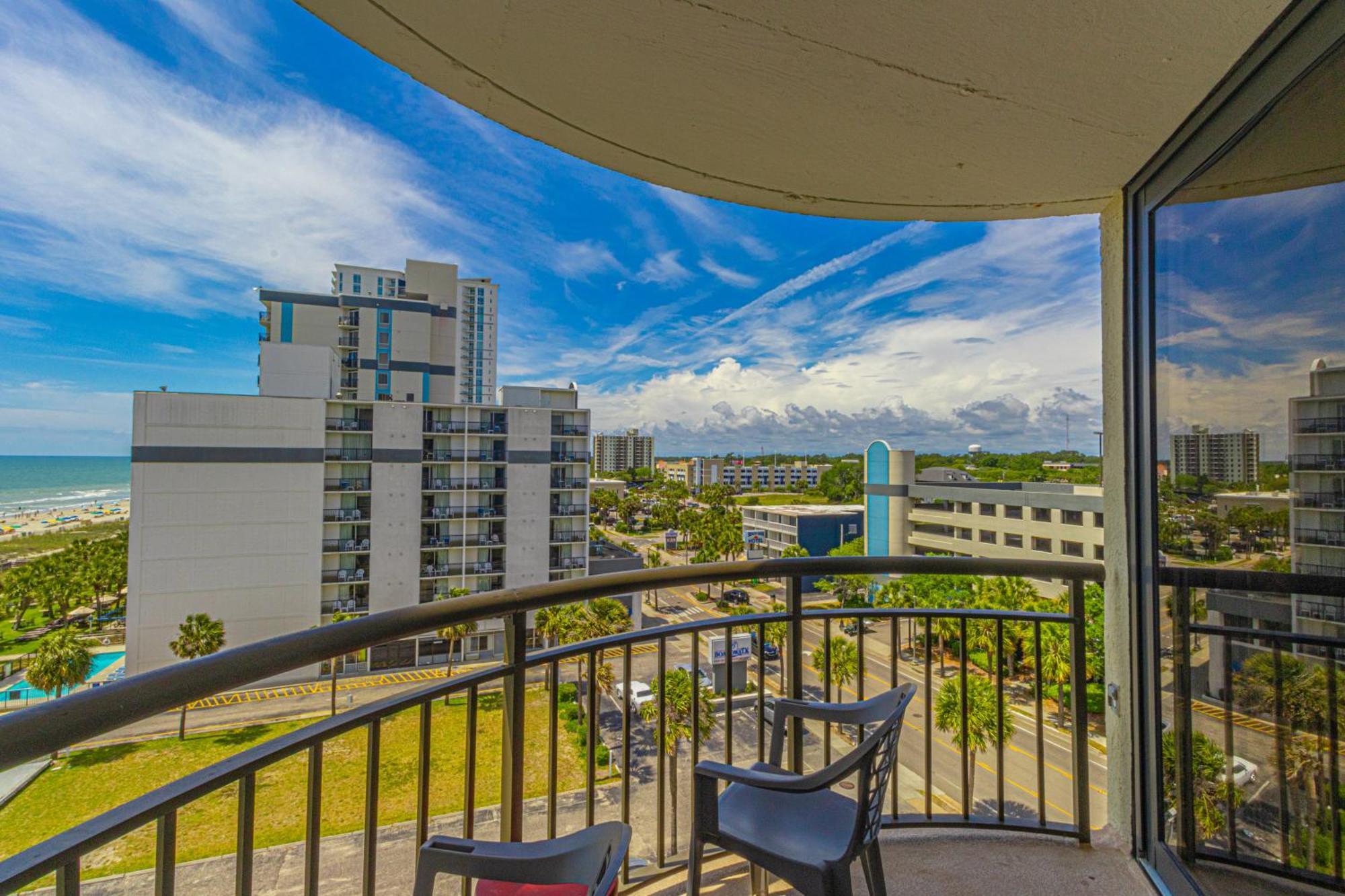 Ocean View Double Suite! Sleeps 4 Meridian Plaza 705 Myrtle Beach Extérieur photo