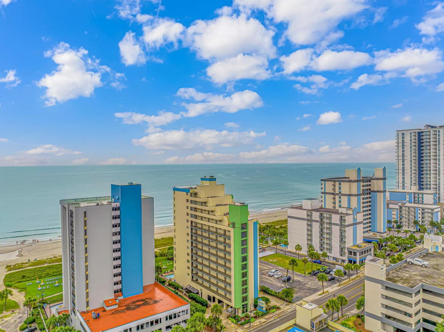 Ocean View Double Suite! Sleeps 4 Meridian Plaza 705 Myrtle Beach Extérieur photo