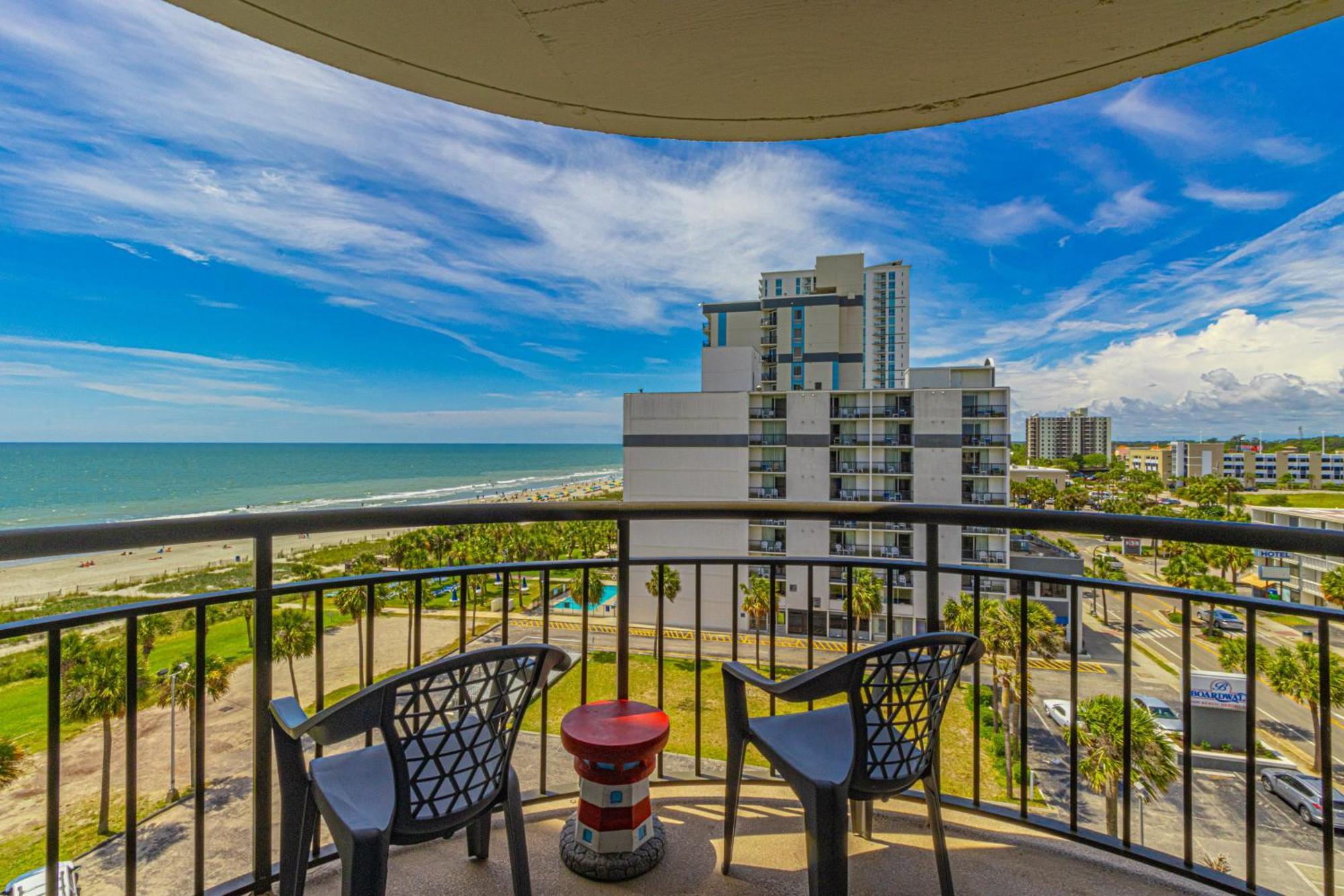 Ocean View Double Suite! Sleeps 4 Meridian Plaza 705 Myrtle Beach Extérieur photo