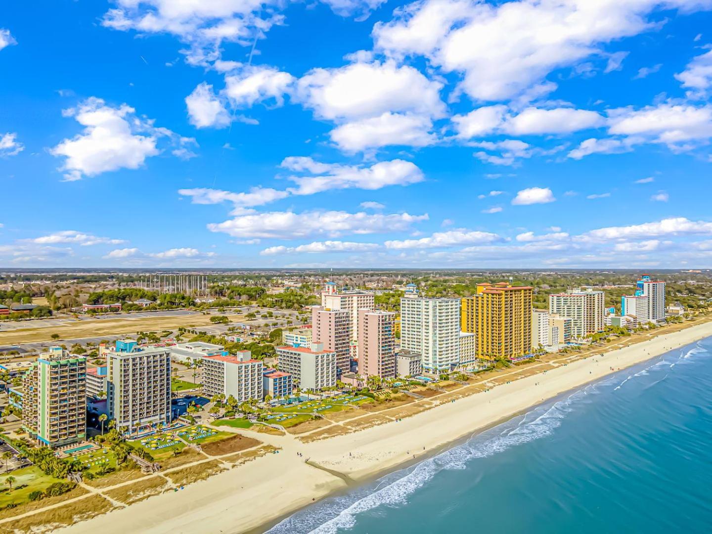 Ocean View Double Suite! Sleeps 4 Meridian Plaza 705 Myrtle Beach Extérieur photo