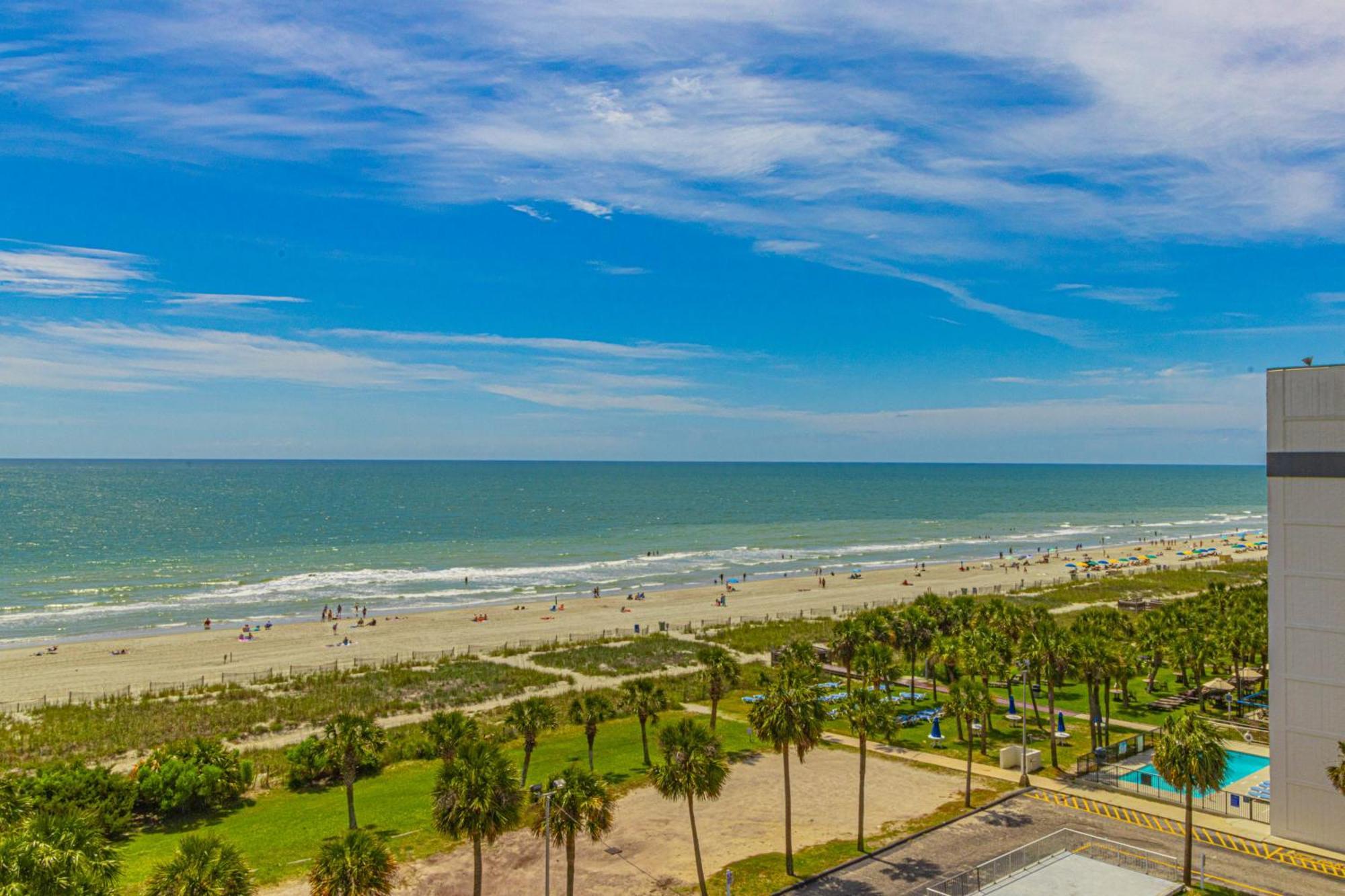 Ocean View Double Suite! Sleeps 4 Meridian Plaza 705 Myrtle Beach Extérieur photo