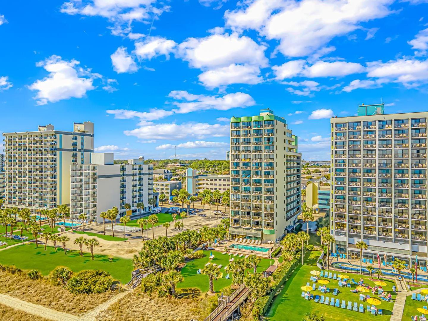 Ocean View Double Suite! Sleeps 4 Meridian Plaza 705 Myrtle Beach Extérieur photo