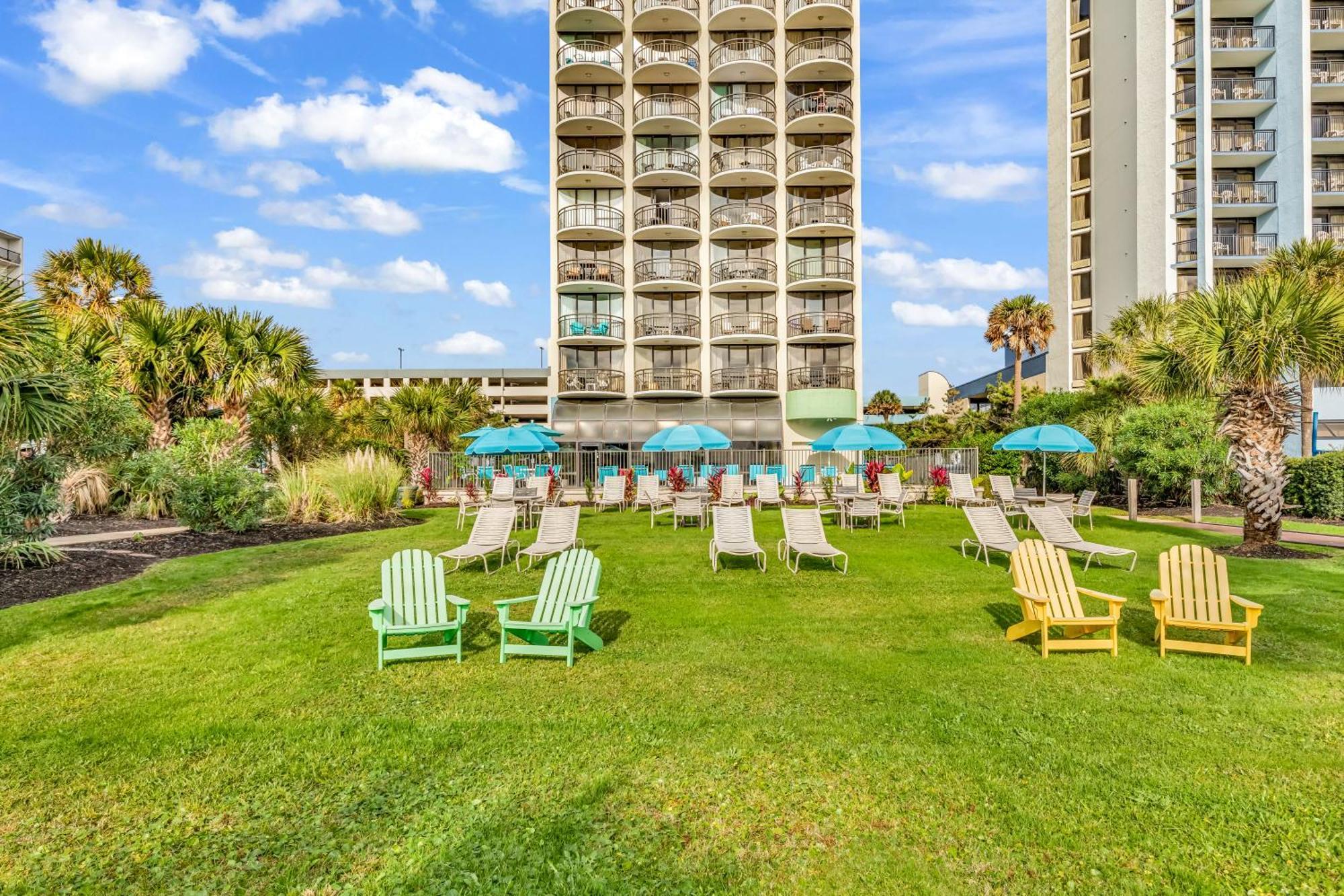 Ocean View Double Suite! Sleeps 4 Meridian Plaza 705 Myrtle Beach Extérieur photo