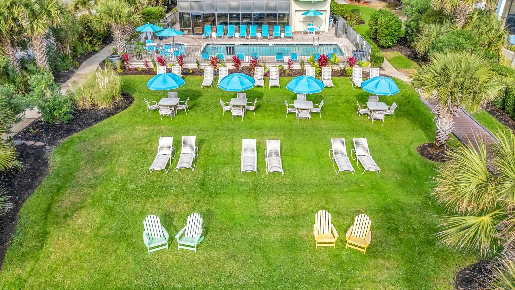 Ocean View Double Suite! Sleeps 4 Meridian Plaza 705 Myrtle Beach Extérieur photo