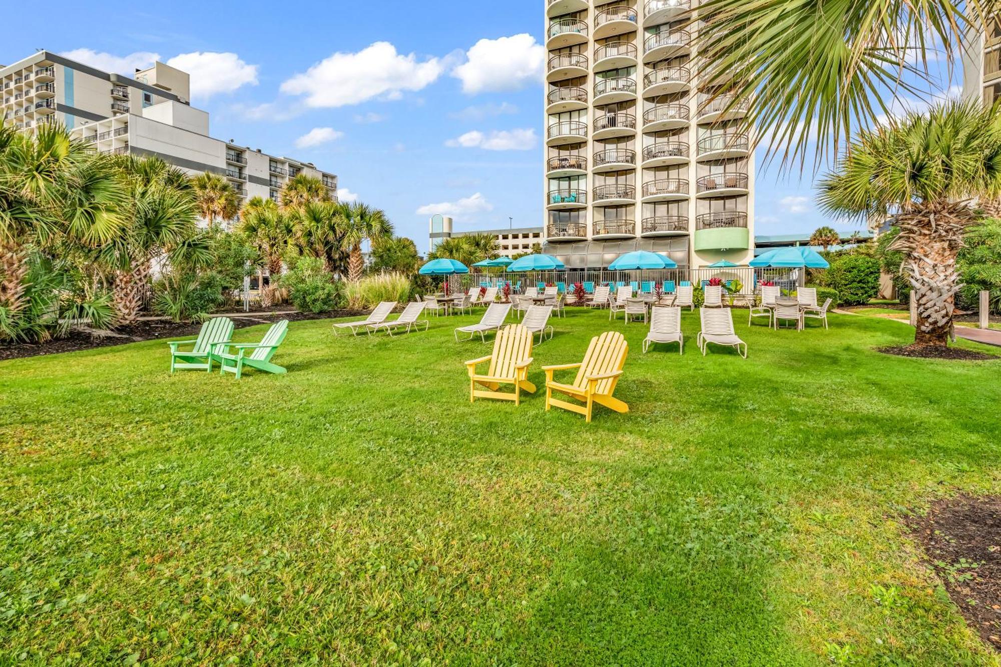 Ocean View Double Suite! Sleeps 4 Meridian Plaza 705 Myrtle Beach Extérieur photo