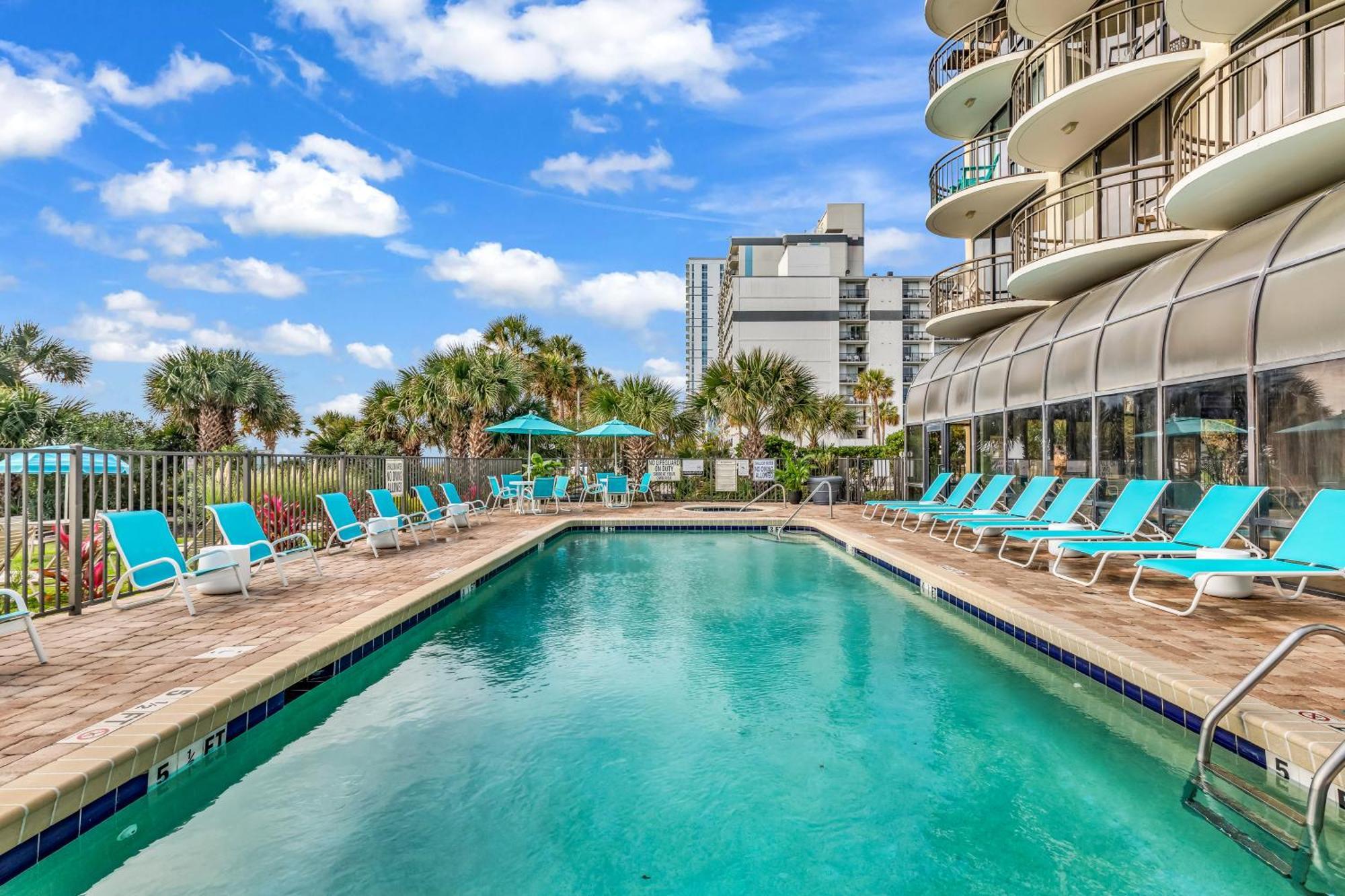 Ocean View Double Suite! Sleeps 4 Meridian Plaza 705 Myrtle Beach Extérieur photo