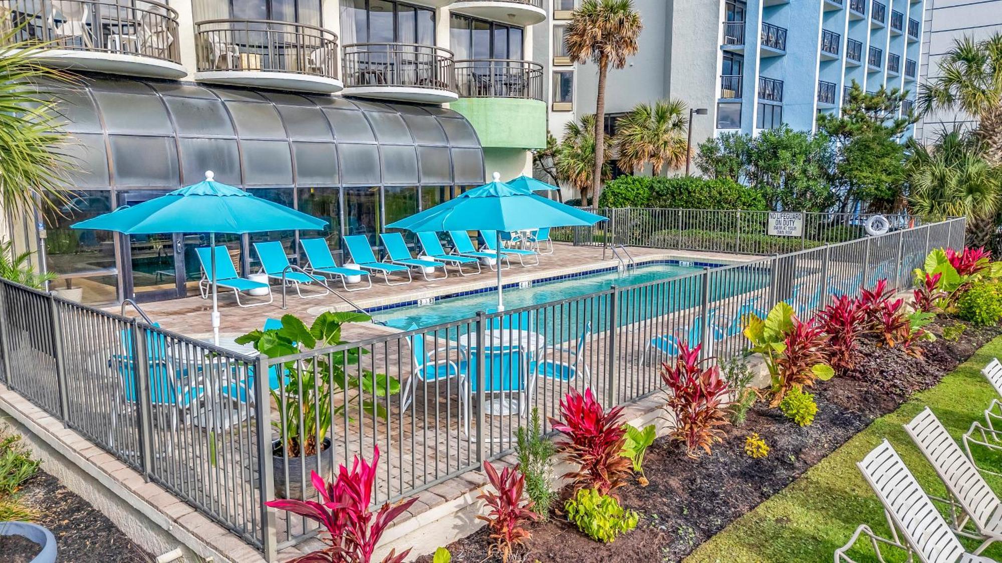 Ocean View Double Suite! Sleeps 4 Meridian Plaza 705 Myrtle Beach Extérieur photo
