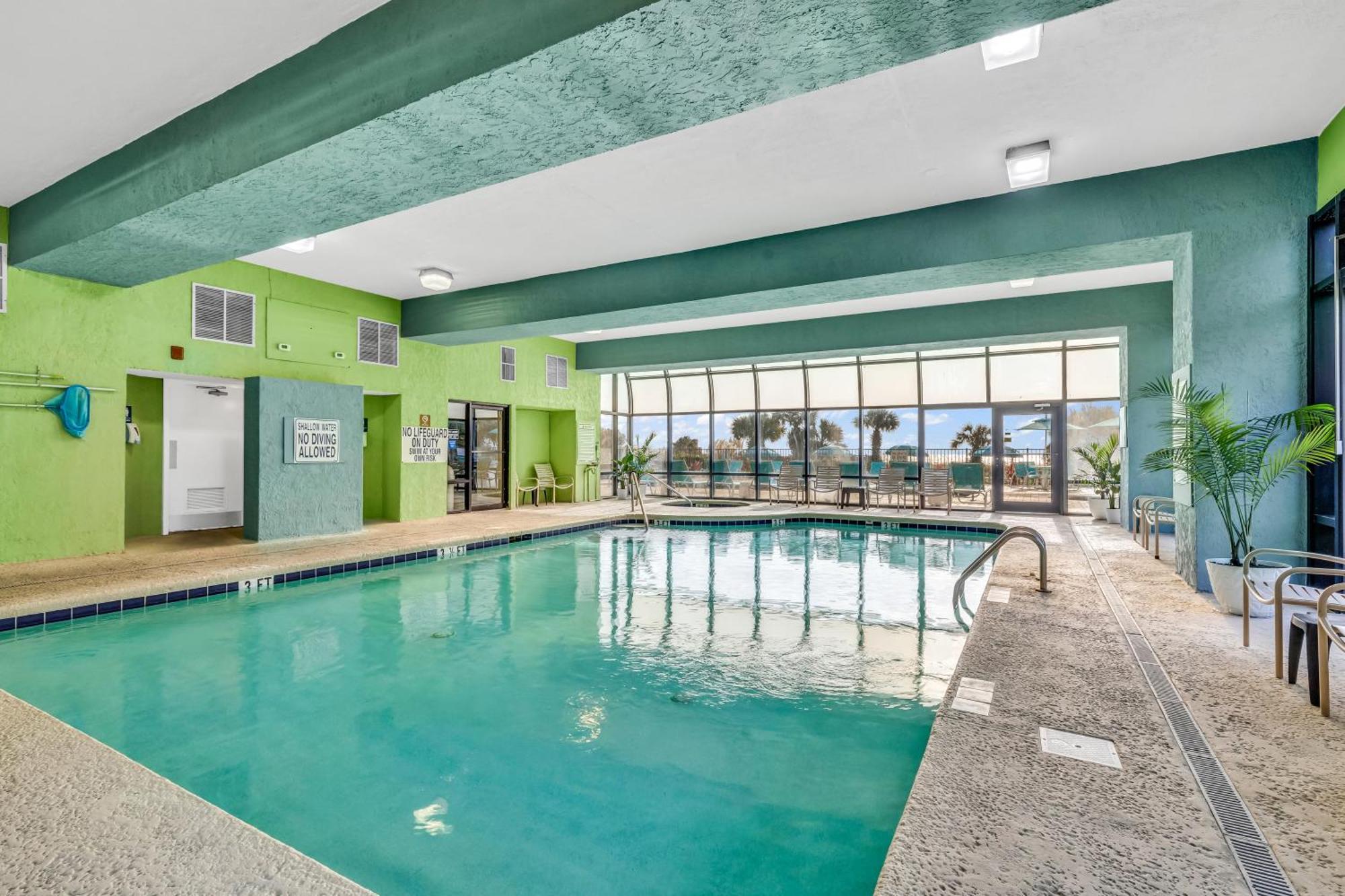 Ocean View Double Suite! Sleeps 4 Meridian Plaza 705 Myrtle Beach Extérieur photo