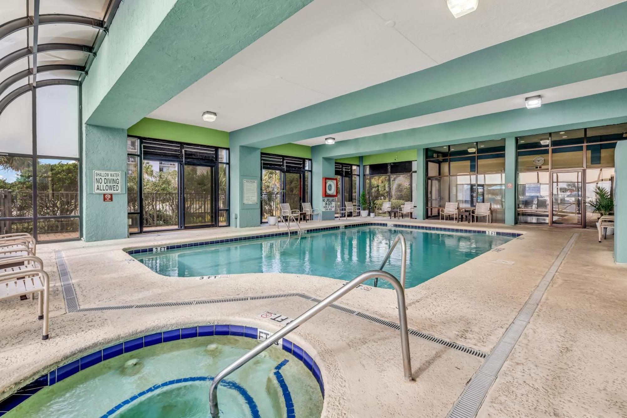 Ocean View Double Suite! Sleeps 4 Meridian Plaza 705 Myrtle Beach Extérieur photo