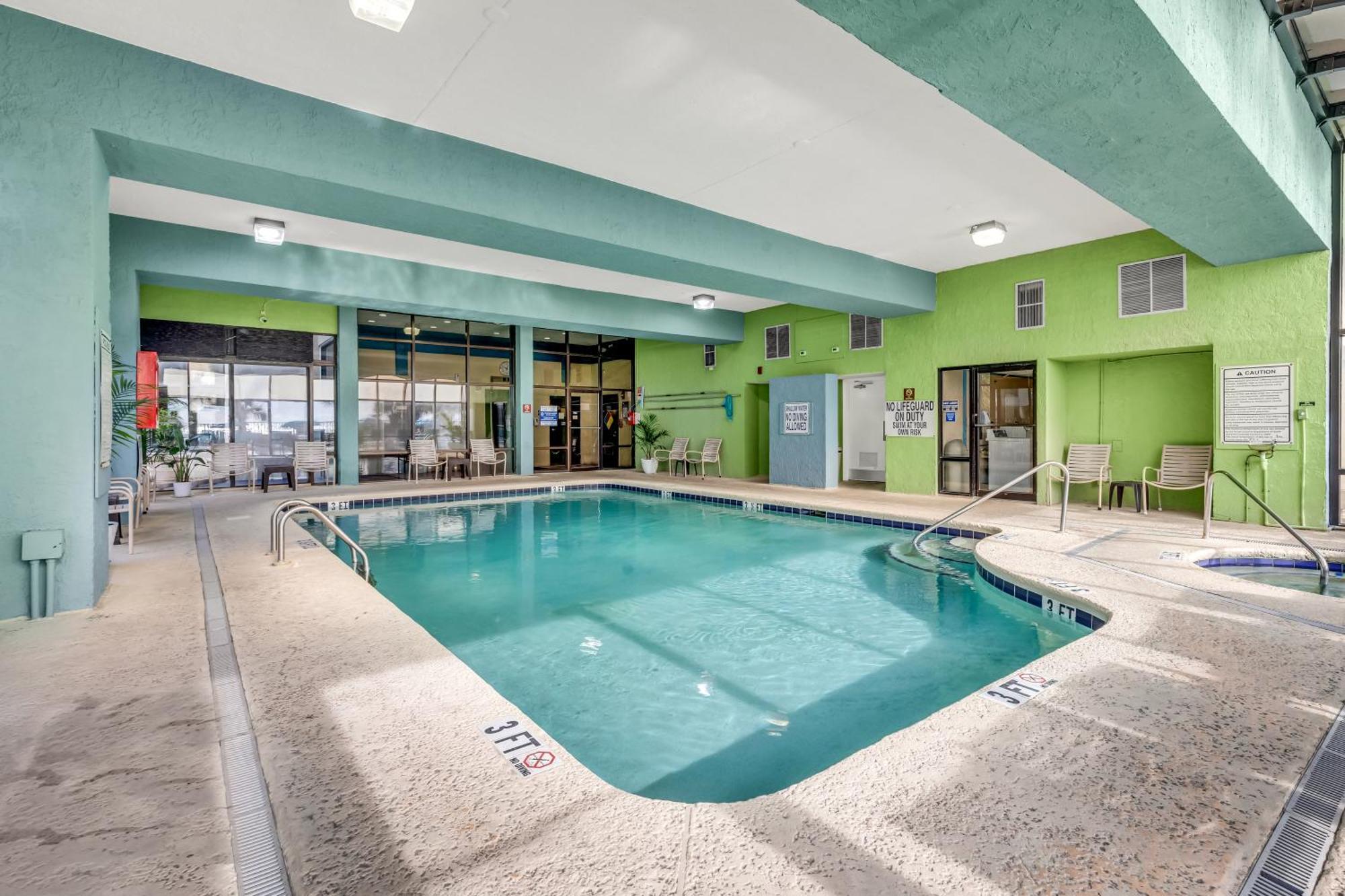 Ocean View Double Suite! Sleeps 4 Meridian Plaza 705 Myrtle Beach Extérieur photo