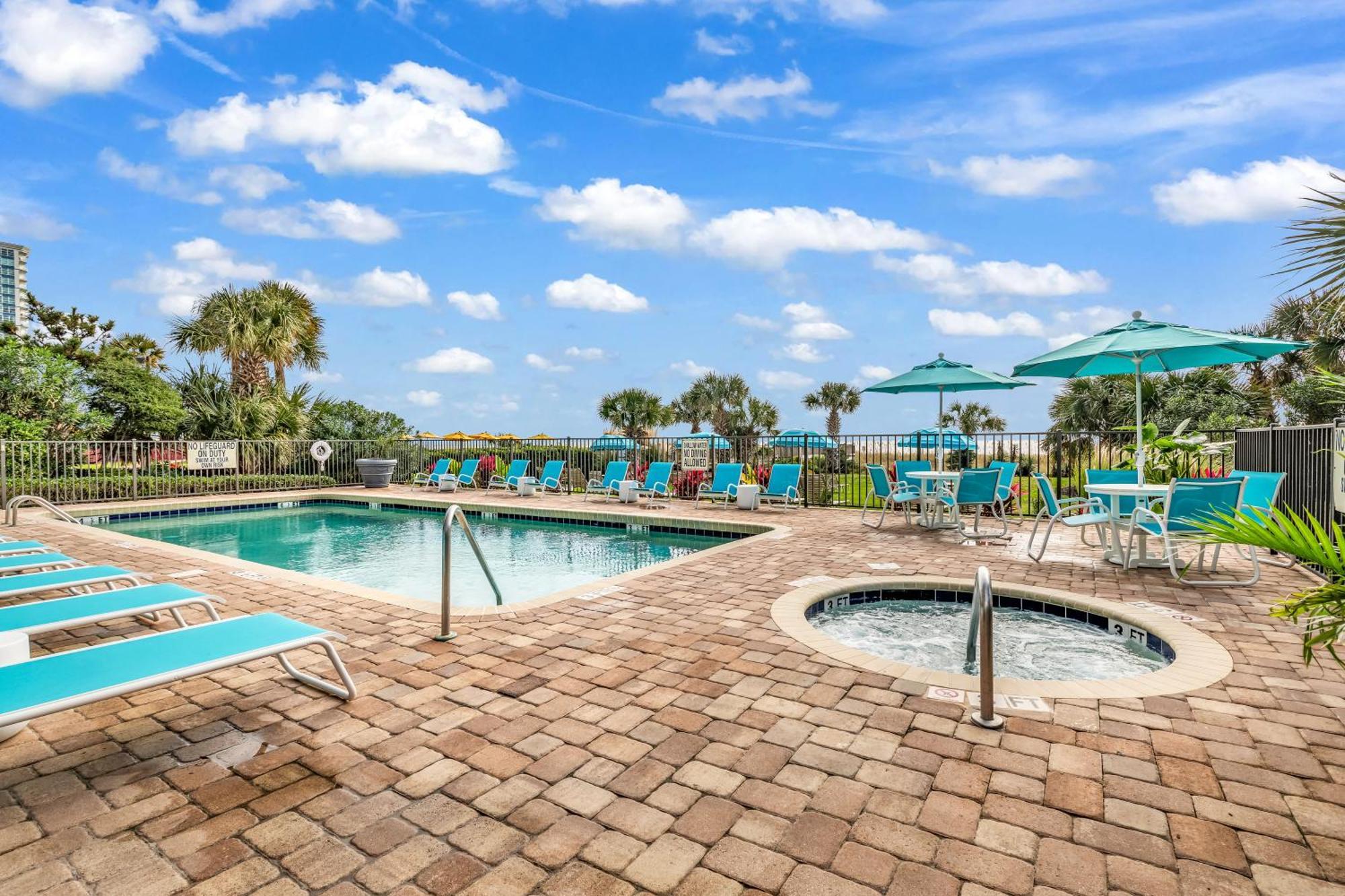 Ocean View Double Suite! Sleeps 4 Meridian Plaza 705 Myrtle Beach Extérieur photo
