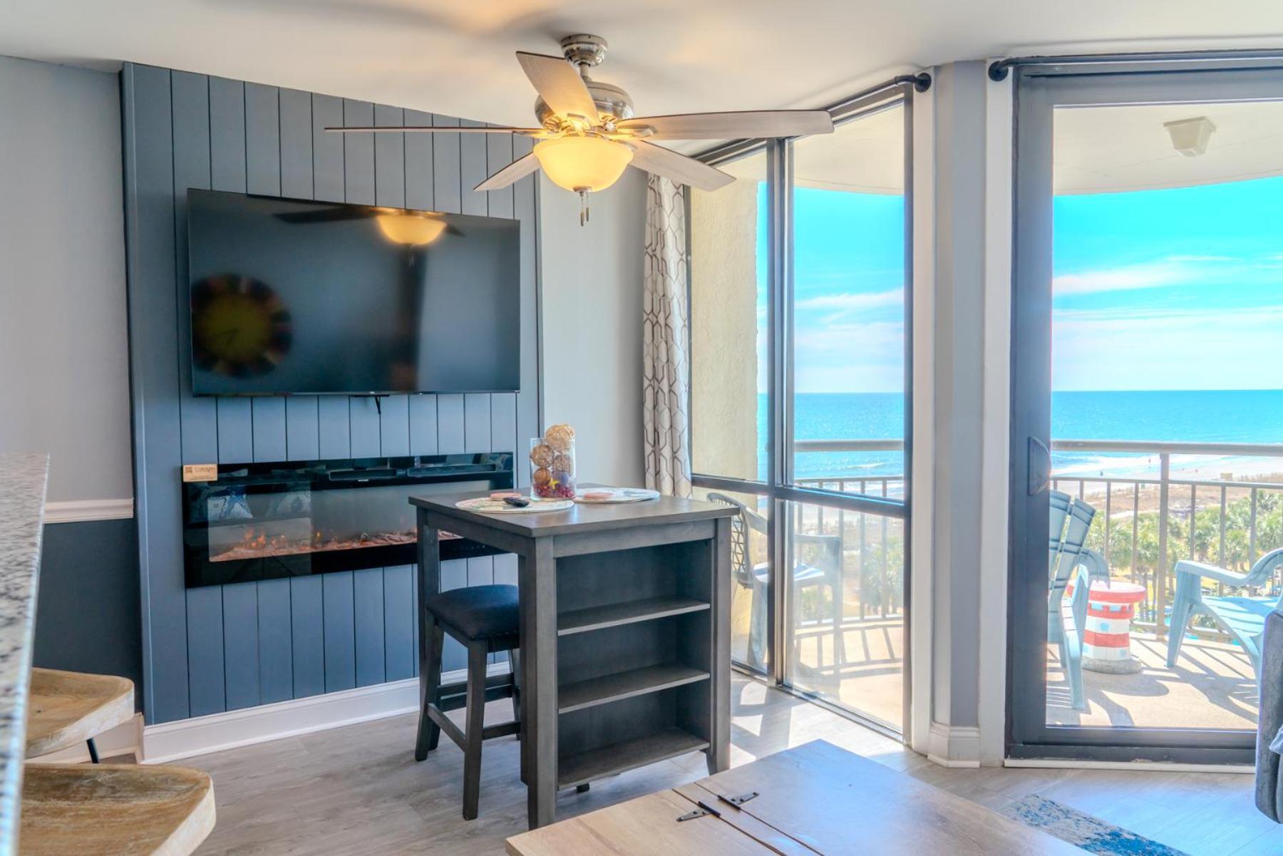 Ocean View Double Suite! Sleeps 4 Meridian Plaza 705 Myrtle Beach Extérieur photo